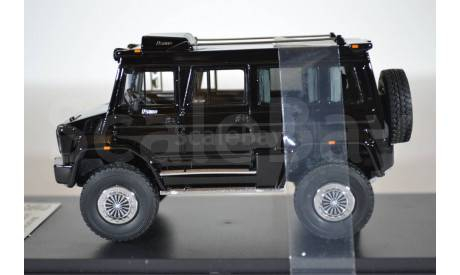 Mercedes Benz Unimog U5000 Wagon 2013 черный, масштабная модель, GLM, scale43