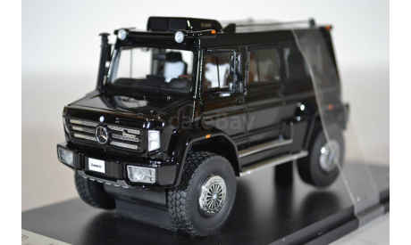 Mercedes Benz Unimog U5000 Wagon 2013 черный, масштабная модель, GLM, scale43