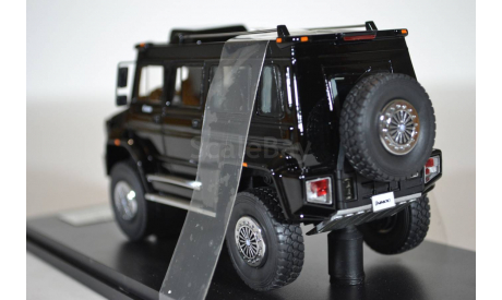Mercedes Benz Unimog U5000 Wagon 2013 черный, масштабная модель, GLM, scale43