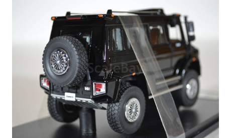 Mercedes Benz Unimog U5000 Wagon 2013 черный, масштабная модель, GLM, scale43