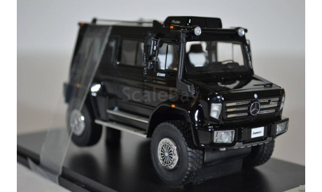 Mercedes Benz Unimog U5000 Wagon 2013 черный, масштабная модель, GLM, scale43