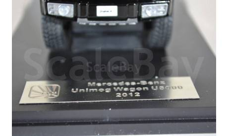 Mercedes Benz Unimog U5000 Wagon 2013 черный, масштабная модель, GLM, scale43