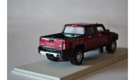 Hammer H3T 2008 Red, масштабная модель, Luxury Diecast (USA), scale43