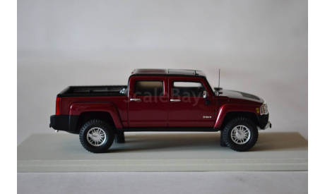 Hammer H3T 2008 Red, масштабная модель, Luxury Diecast (USA), scale43