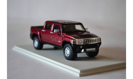 Hammer H3T 2008 Red, масштабная модель, Luxury Diecast (USA), scale43