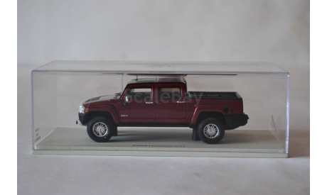 Hammer H3T 2008 Red, масштабная модель, Luxury Diecast (USA), scale43