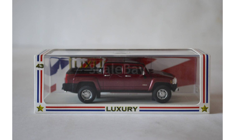 Hammer H3T 2008 Red, масштабная модель, Luxury Diecast (USA), scale43
