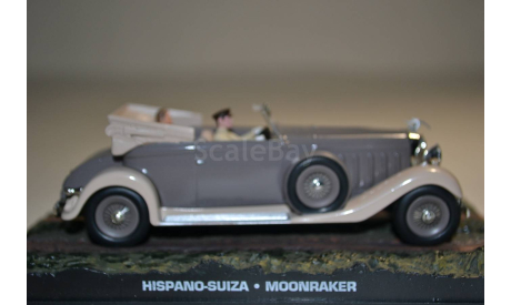 Hispano Suiza   (007 Moonracer ), сборная модель автомобиля, Ge Fabbri, scale43, Hispano-Suiza