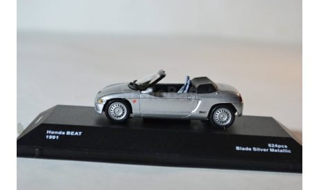 Honda Beat 1991 silver metallic, масштабная модель, J-Collection, 1:43, 1/43