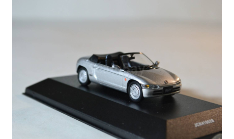 Honda Beat 1991 silver metallic, масштабная модель, J-Collection, 1:43, 1/43