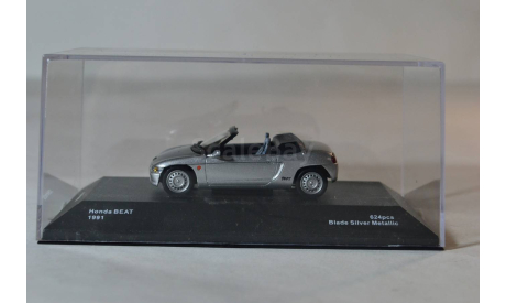Honda Beat 1991 silver metallic, масштабная модель, J-Collection, 1:43, 1/43