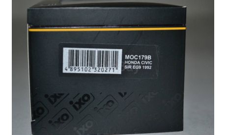 Honda Civic SIR EG9 1992 (179B), масштабная модель, IXO Road (серии MOC, CLC), scale43