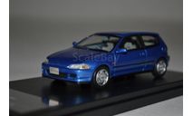 Honda Civic SIR II 1991 (HS 082 BL), масштабная модель, Hi-Story, 1:43, 1/43