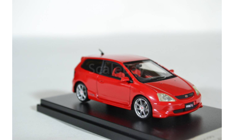 HONDA CIVIC TYPE R 2001, масштабная модель, HI-Story, 1:43, 1/43