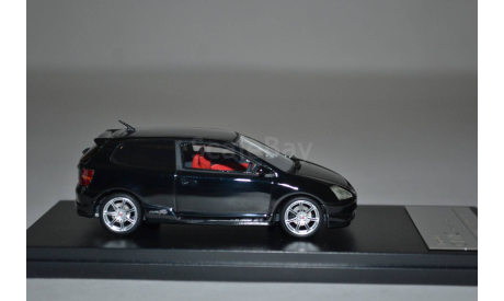 Honda Civic Type R  (black), масштабная модель, Hi-Story, scale43