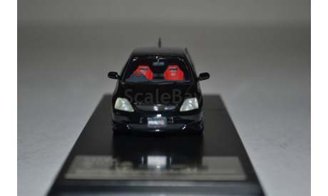 Honda Civic Type R  (black), масштабная модель, Hi-Story, scale43