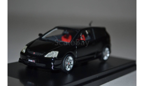Honda Civic Type R  (black), масштабная модель, Hi-Story, scale43