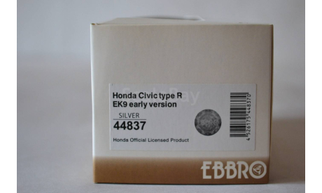 Honda Civic  Type R EK9 early version, масштабная модель, Ebbro, scale43
