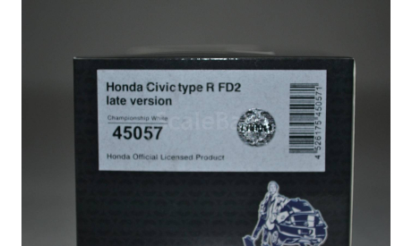 Honda Civic Type R FD2 Late version  (45057), масштабная модель, Hi-Story, scale43