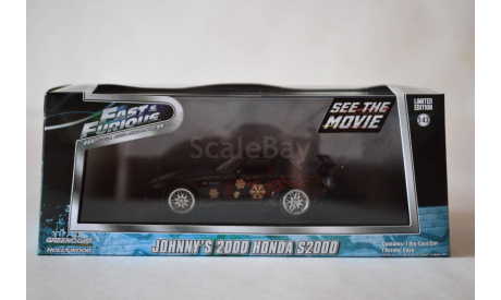 Honda S200 2000 Johnny_S, масштабная модель, Greenlight Collectibles, 1:43, 1/43