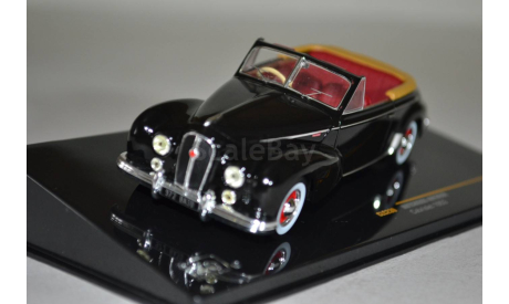 Hotchkiss Antheor Cabriolet 1953 (239), сборная модель автомобиля, IXO Museum (серия MUS), scale43