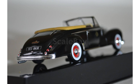 Hotchkiss Antheor Cabriolet 1953 (239), сборная модель автомобиля, IXO Museum (серия MUS), scale43