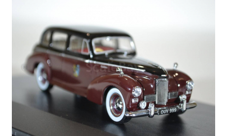 HUMBER Pullman Limousine Барона Rothschild 1953 BlackBurgundy, масштабная модель, Oxford, scale43