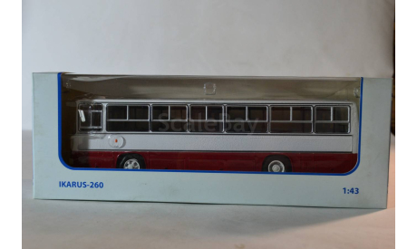 Ikarus 260 (бел. красн.), масштабная модель, сова, 1:43, 1/43