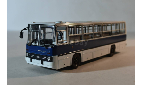 Ikarus 260 (бел.син.), масштабная модель, сова, scale43