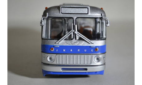 IKARUS 556 (сер-син), масштабная модель, Советский Автобус, scale43