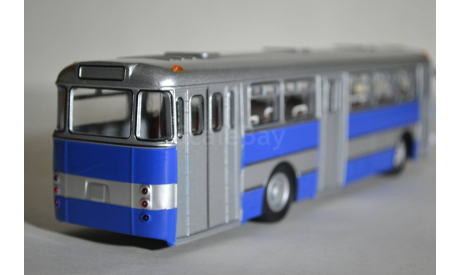 IKARUS 556 (сер-син), масштабная модель, Советский Автобус, scale43