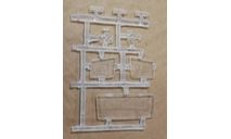 Сборная модель КАМАЗ-5490 комплект стёкол, сборная модель автомобиля, ИВ, 1:43, 1/43