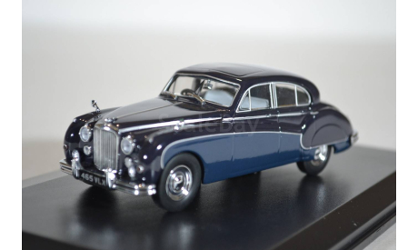 Jaguar Mk.VIII 1957 Indigo Cotswold Blue, масштабная модель, Oxford, 1:43, 1/43