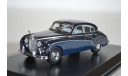 Jaguar Mk.VIII 1957 IndigoCotswold Blue, масштабная модель, Oxford, 1:43, 1/43