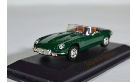 jaguar e-type 1971 зел, масштабная модель, Yat Ming, 1:43, 1/43