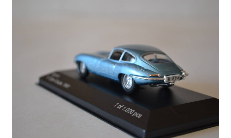 Jaguar E-Type Coupe 1961, масштабная модель, WhiteBox, scale43