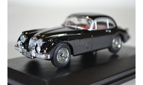 Jaguar XK150 coupe 1957 Black, масштабная модель, WhiteBox, scale43