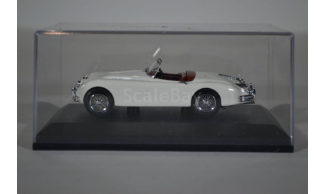 Jaguar XK150 Roadster 1957 Old English White, масштабная модель, Oxford, 1:43, 1/43