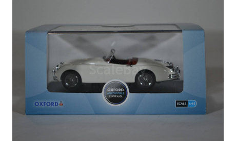 Jaguar XK150 Roadster 1957 Old English White, масштабная модель, Oxford, 1:43, 1/43
