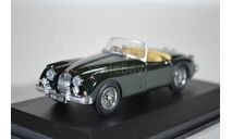 JAGUAR XK150 British Racing Roadster 1957 Green, масштабная модель, Oxford, scale43