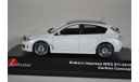 Subaru Impreza WRX STi Carbon Edition 2010 белый, масштабная модель, J-Collection, scale43