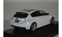 Subaru Impreza WRX STi Carbon Edition 2010 белый, масштабная модель, J-Collection, scale43