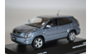 Toyota HARRIER AIRS 2007 LEXUS RX (LIGHT BLUE METALLIC), масштабная модель, J-Collection, scale43