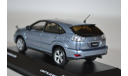 Toyota HARRIER AIRS 2007 LEXUS RX (LIGHT BLUE METALLIC), масштабная модель, J-Collection, scale43