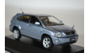 Toyota HARRIER AIRS 2007 LEXUS RX (LIGHT BLUE METALLIC), масштабная модель, J-Collection, scale43