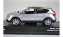 Nissan QASHKAIDUALIS (URBAN CEMENT SILVER) RHD, масштабная модель, J-Collection, scale43