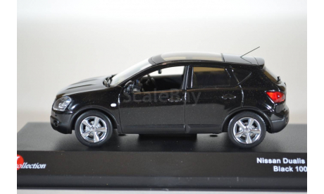 Nissan QASHKAIDUALIS (BLACK) RHD, масштабная модель, Kyosho, 1:43, 1/43