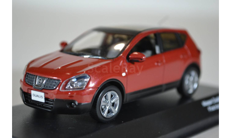 Nissan QASHKAI DUALIS red, масштабная модель, J-Collection, scale43