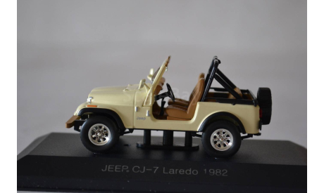 Jeep CJ-7 Laredo 1982, масштабная модель, WhiteBox, 1:43, 1/43