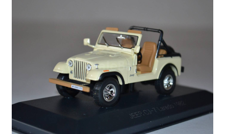 Jeep CJ-7 Laredo 1982, масштабная модель, WhiteBox, 1:43, 1/43